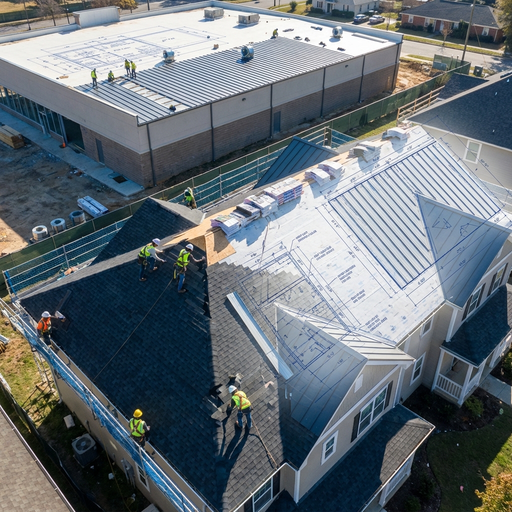 Roofing Services Background